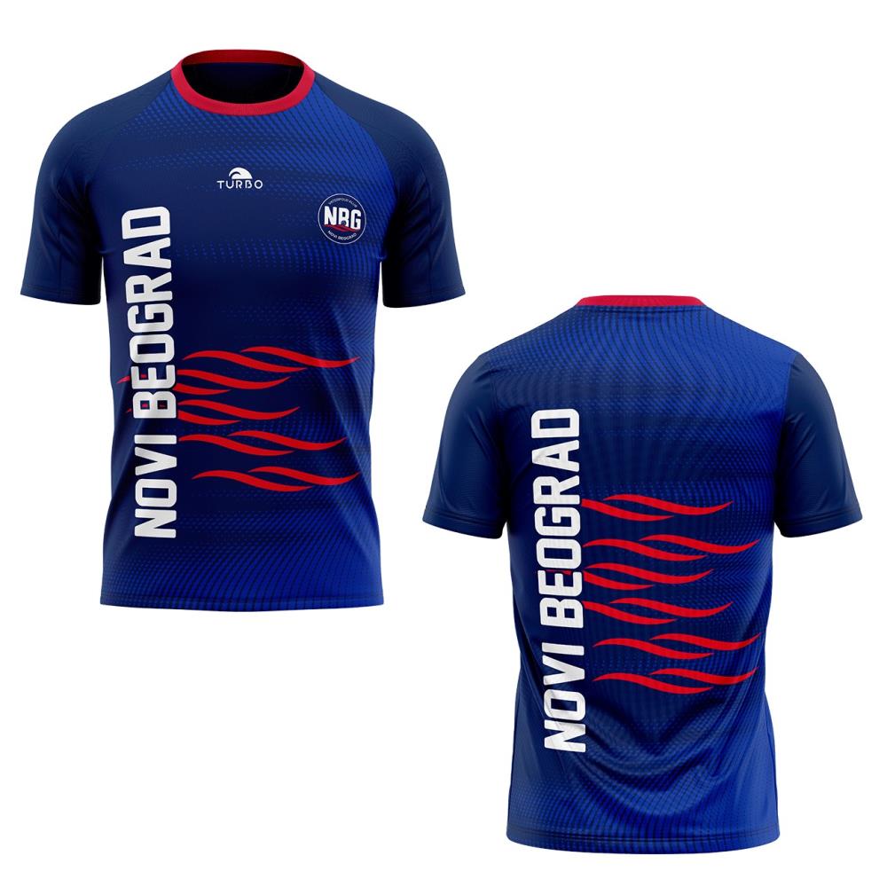VK NOVI BEOGRAD. T-SHIRT SUBLIMÉ VK NOVI BEOGRAD