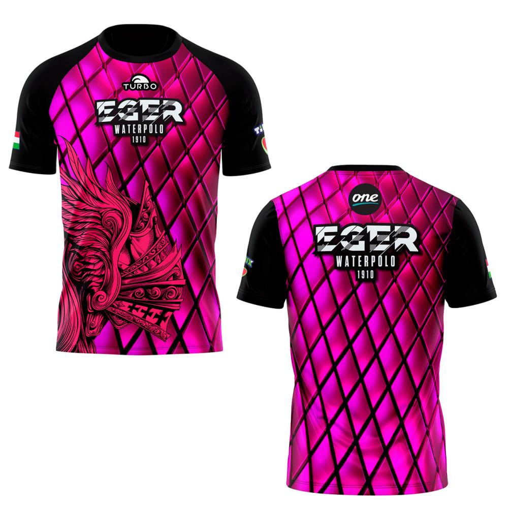 EGER WATERPOLO. Sublimatie T-shirt Dames Eger Waterpolo