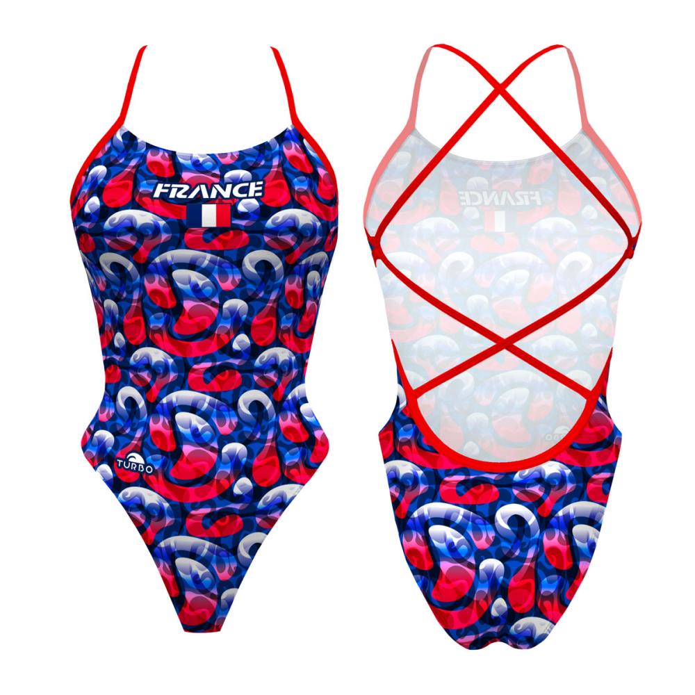 Frankrijk. Bañador Natación Sirene Ffn Artistic 2026