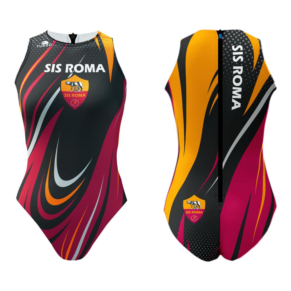 JA, ROM. Wasserball-Badeanzug Damen Sis Roma 2025-26