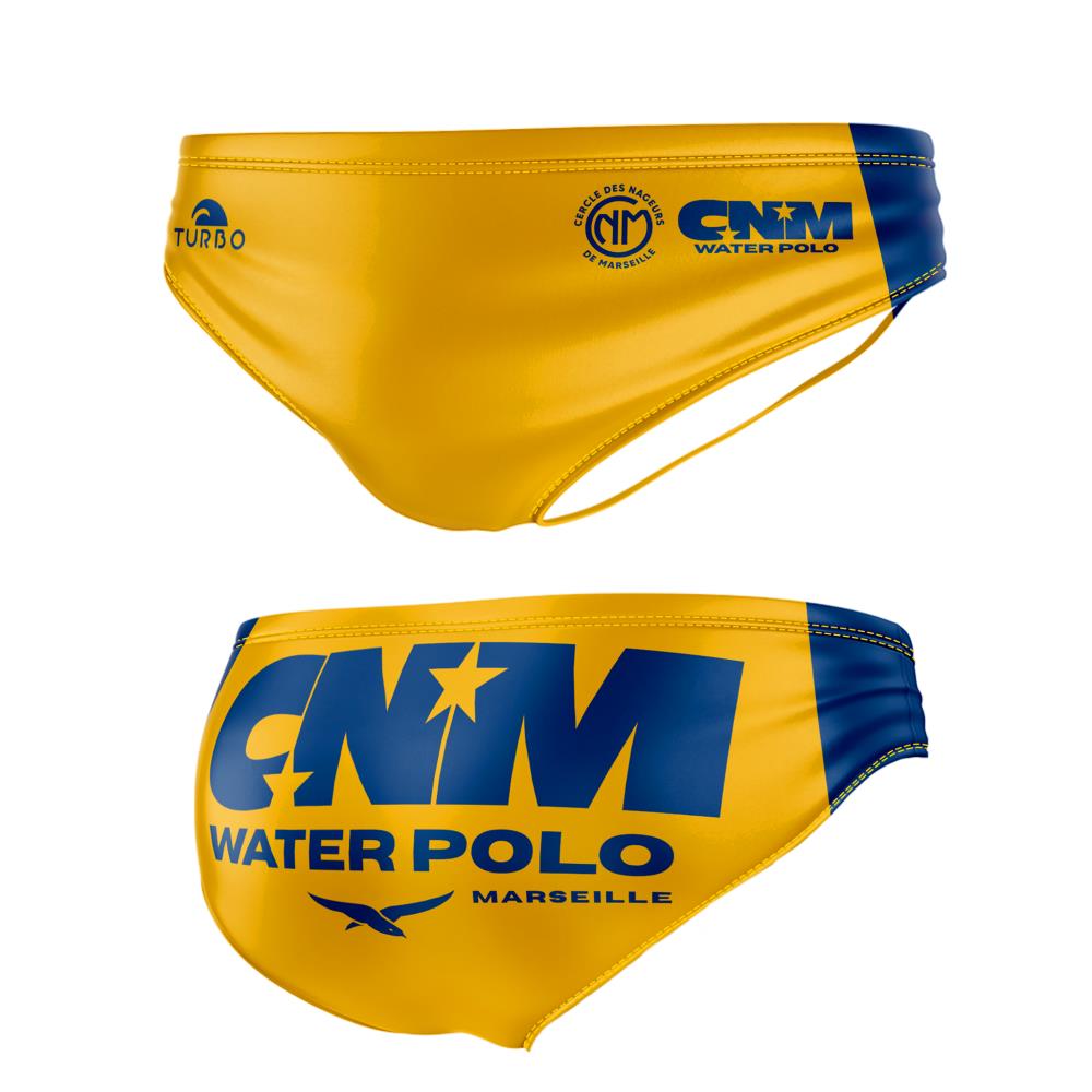 Bañador Waterpolo Cn Marseille 2026 Yellow