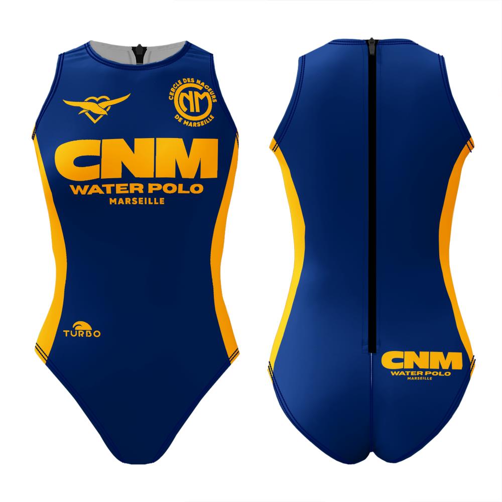 Bañador Waterpolo Cn Marseille 2026 Navy