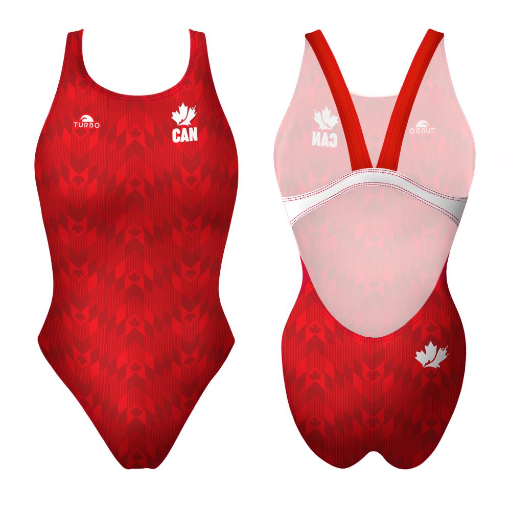 Canadá. Bañador Natación Tirante Ancho Canadá Artistic 2026 Leaf