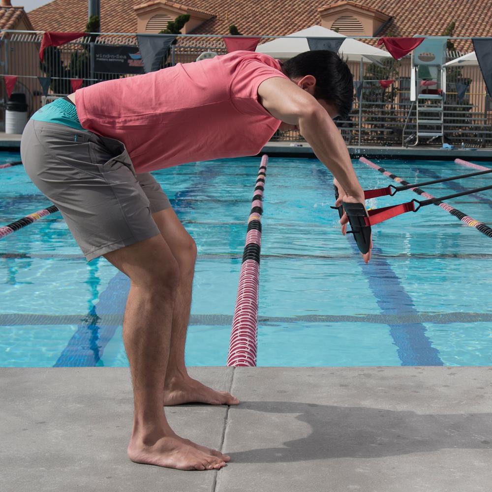 STRECHCORDZ ÉLASTIQUE DE NATATION S101 AVEC PALETTES