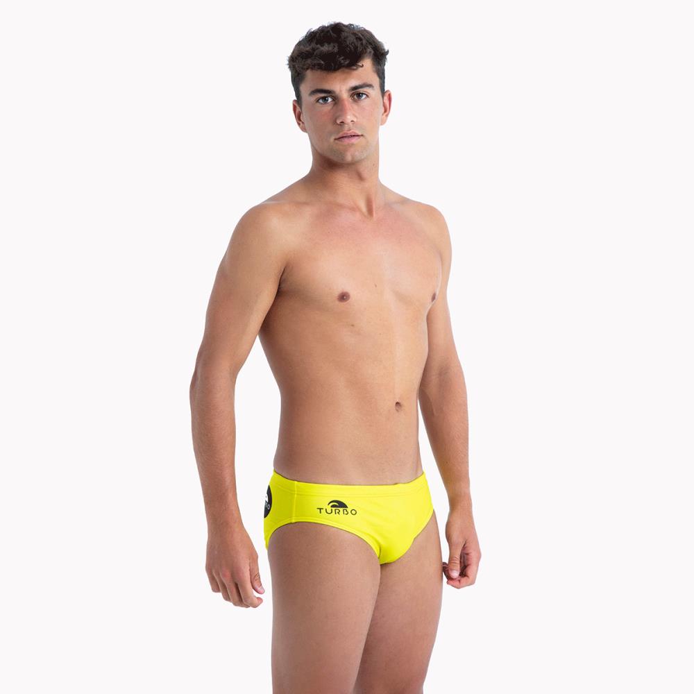Plain Swimsuits--. SWIMSUIT WATERPOLO NEON FLUOR