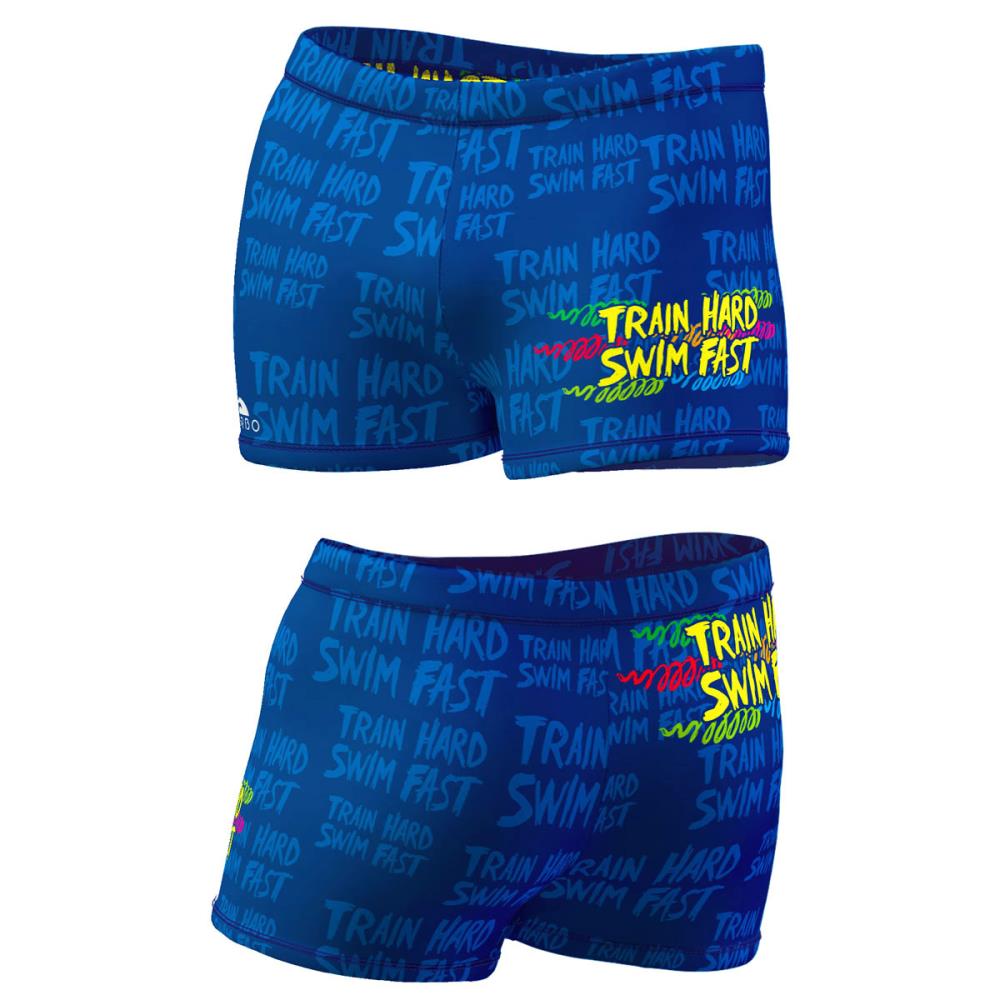 Gyerek teljes mintás boxer Swim Fast