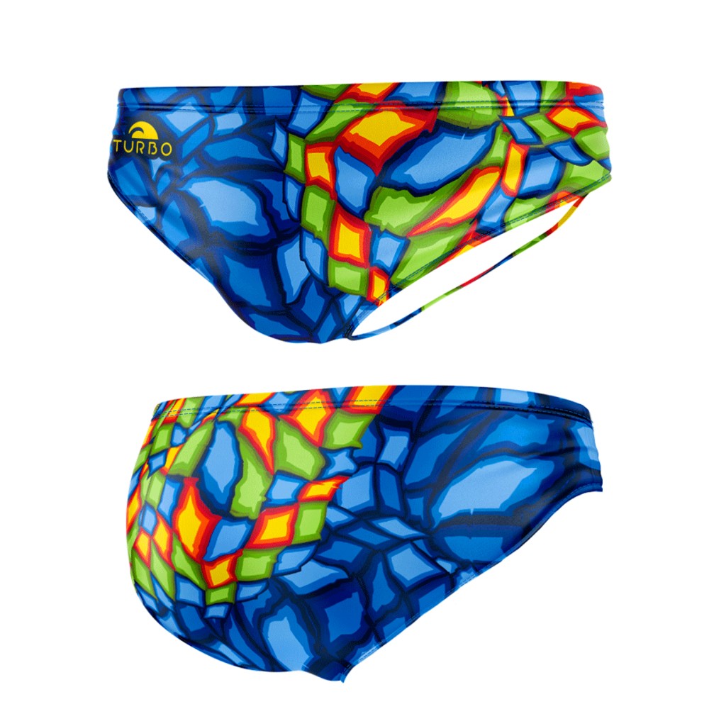 Wasserball-Badehose Junge Crystal