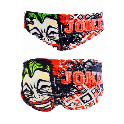 Wasserball-Badehose Herren Joker Cards