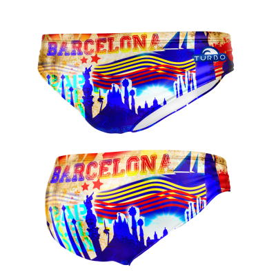 Strój do waterpolo dla mężczyzn Barcelona Paint 2015