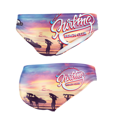 MAILLOT DE BAIN WATERPOLO HOMME  SURF AFTERNOON  2017