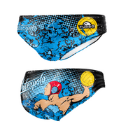 Wasserball-Badeanzug für Herren Comic Italien Wasserball 2018