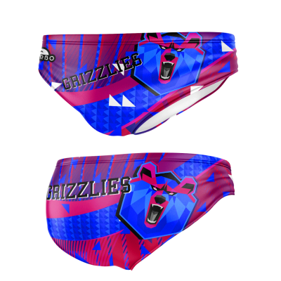 Wasserball-Badeanzug für Jungen Grizzlies