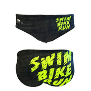 Wasserball-Badeanzug Herren Swim-Bike Run