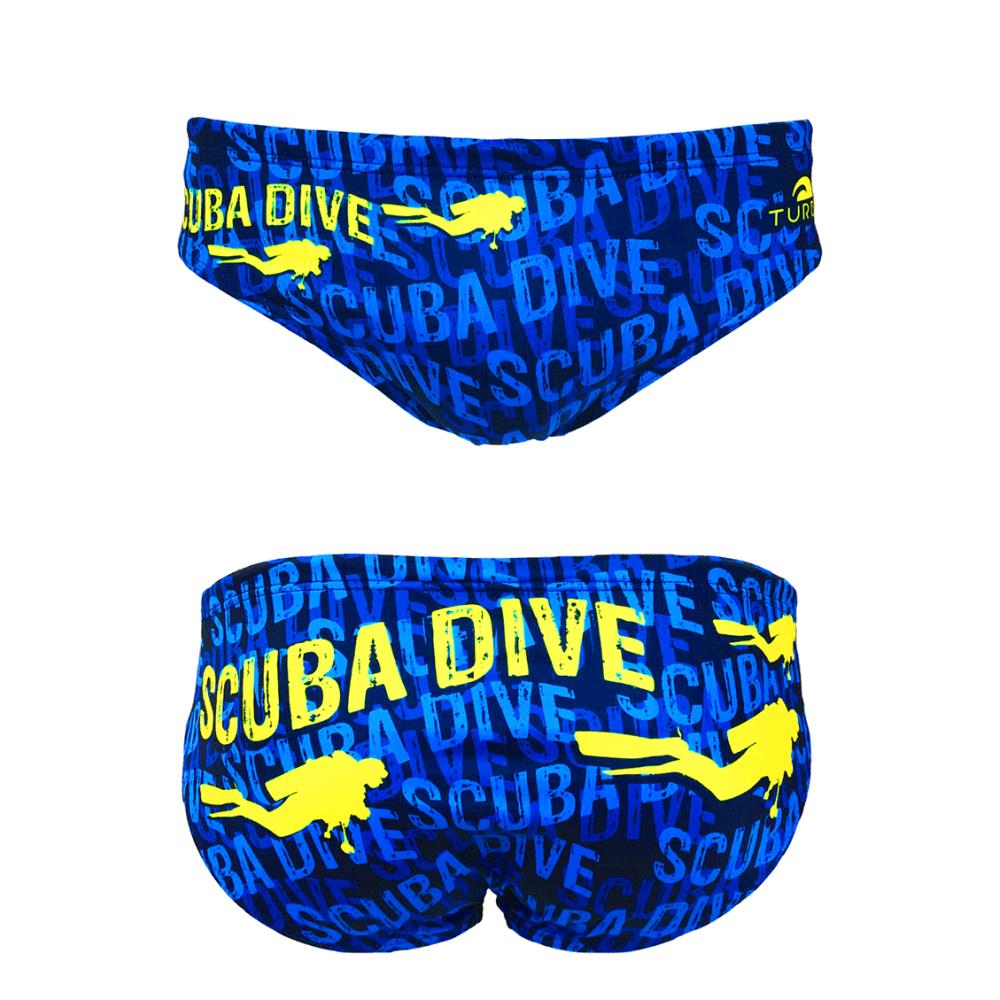 Fato de Banho Polo Aquático Homem Mergulho Scuba Flash