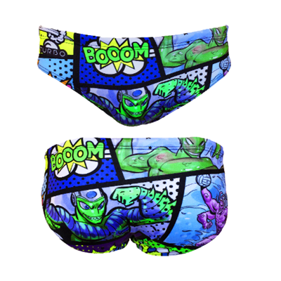 Compra Wasserball-Badeanzug Herren Monster Comic