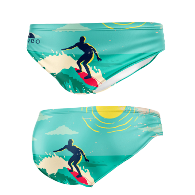 Vintage Badeanzug für Schwimmen und Surfen