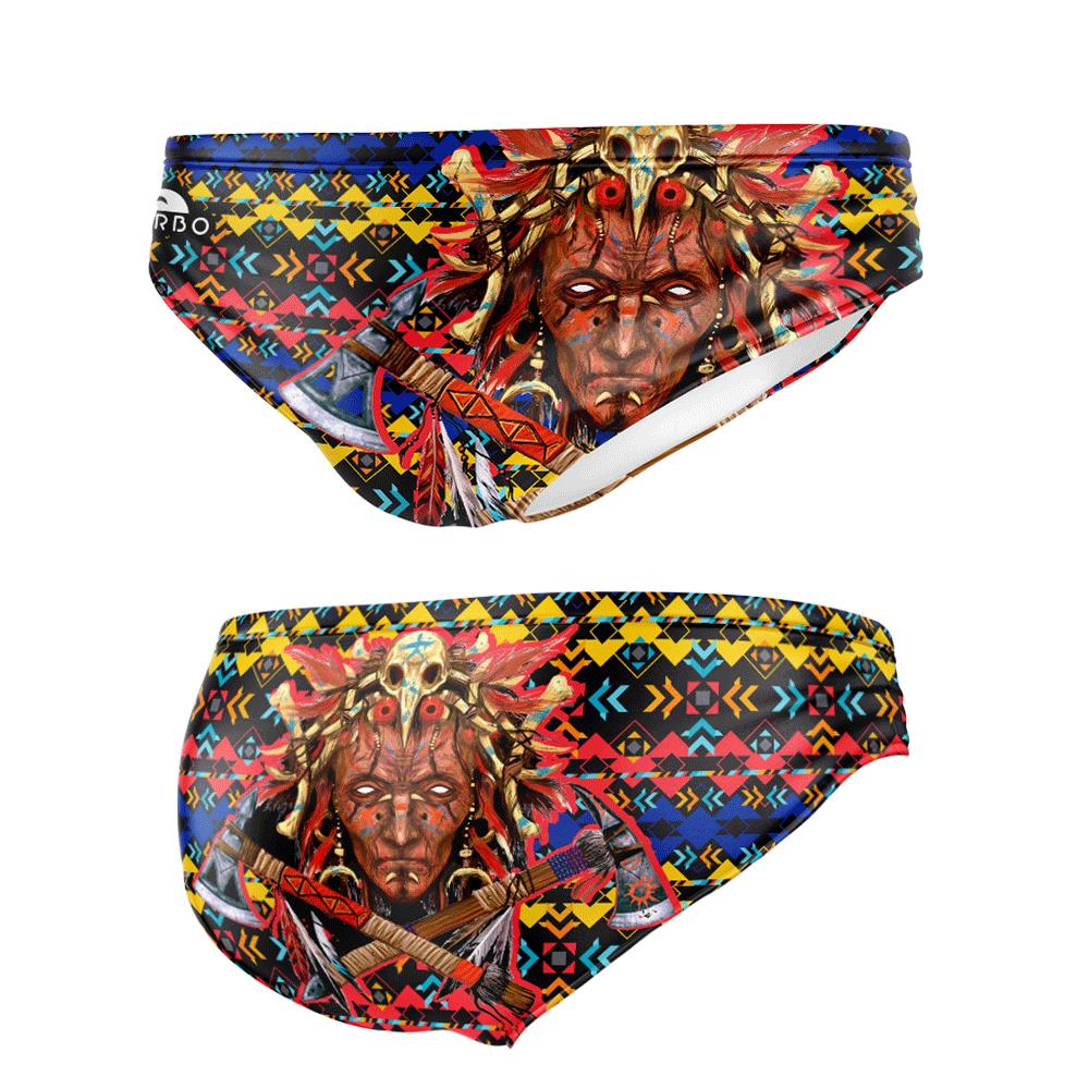 Wasserball-Badeanzug Indian Warrior