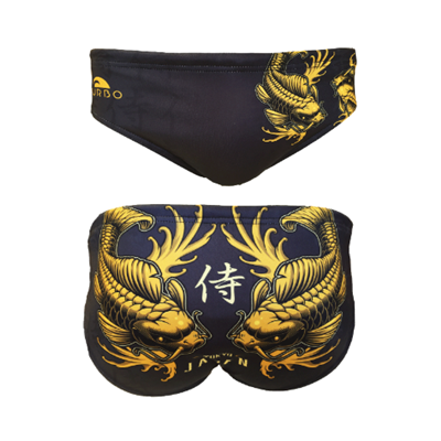 Bañador Waterpolo Hombre Black- Carpa