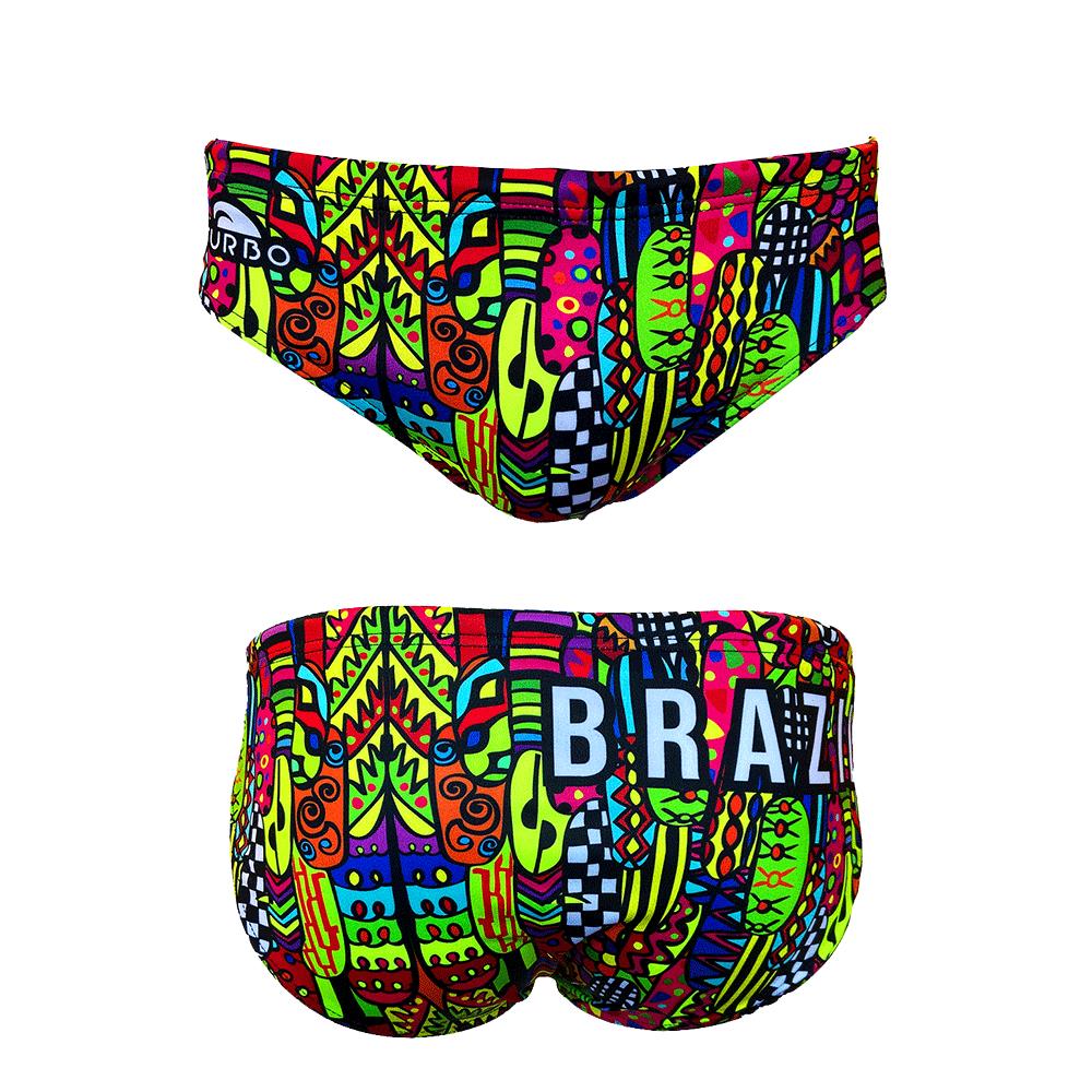 Waterpolobadpak Jongens Fiesta Brazil