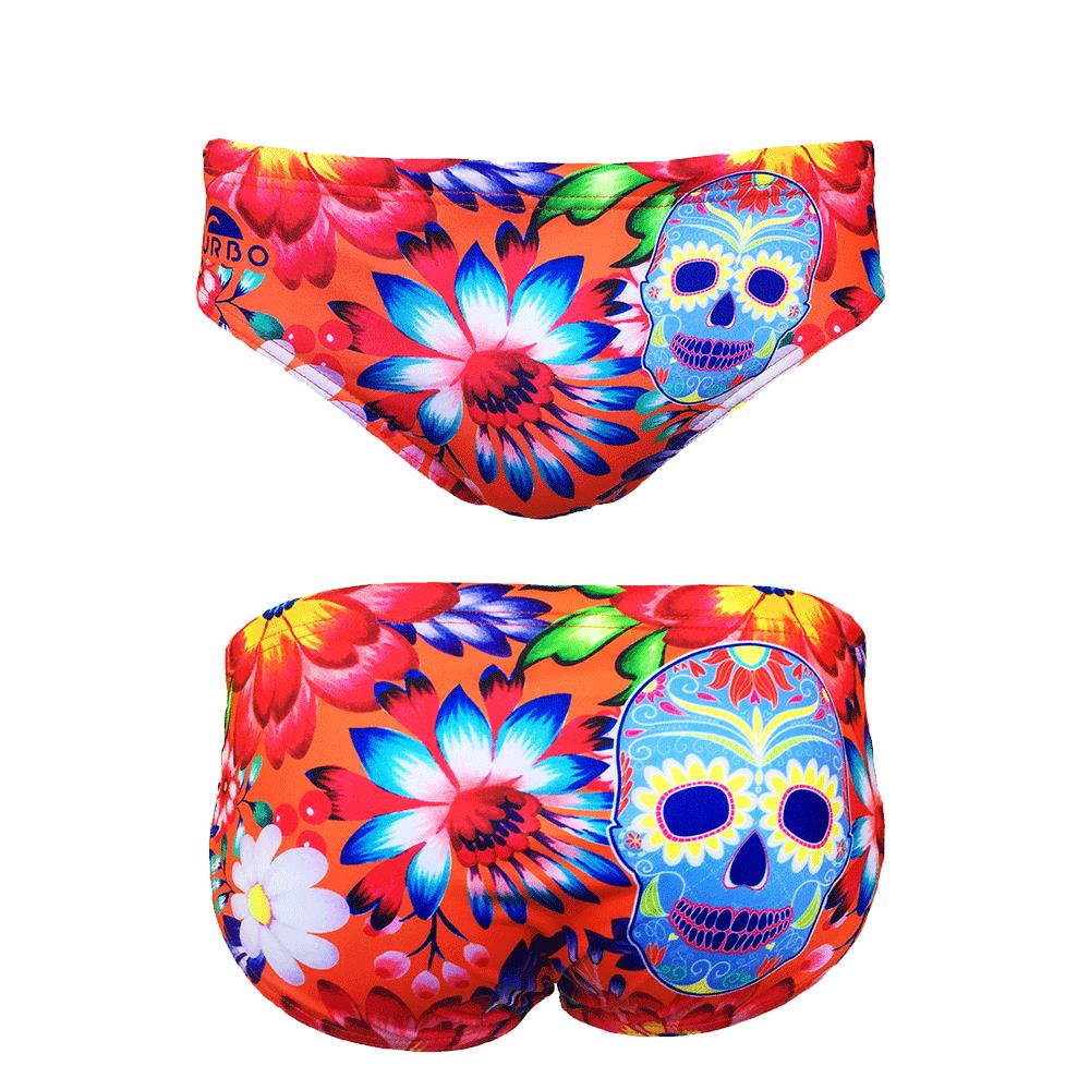 Wasserball-Badeanzug für Jungen Fresh Skull