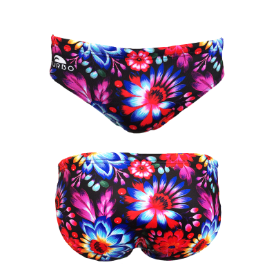 Çocuk Waterpolo Mayo Black Flower