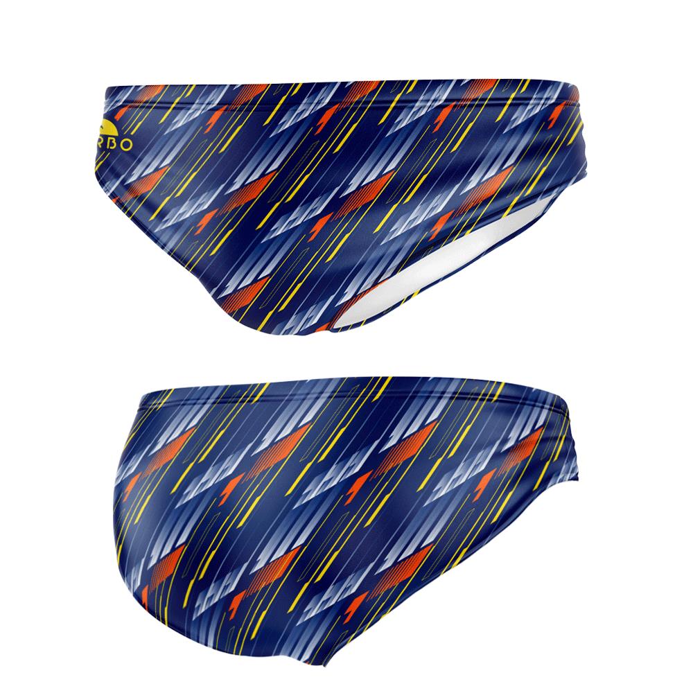 Badeanzüge für Herren. Schwimmanzug Linear