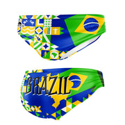 Wasserball-Badeanzug Kinder Brasilien-2022