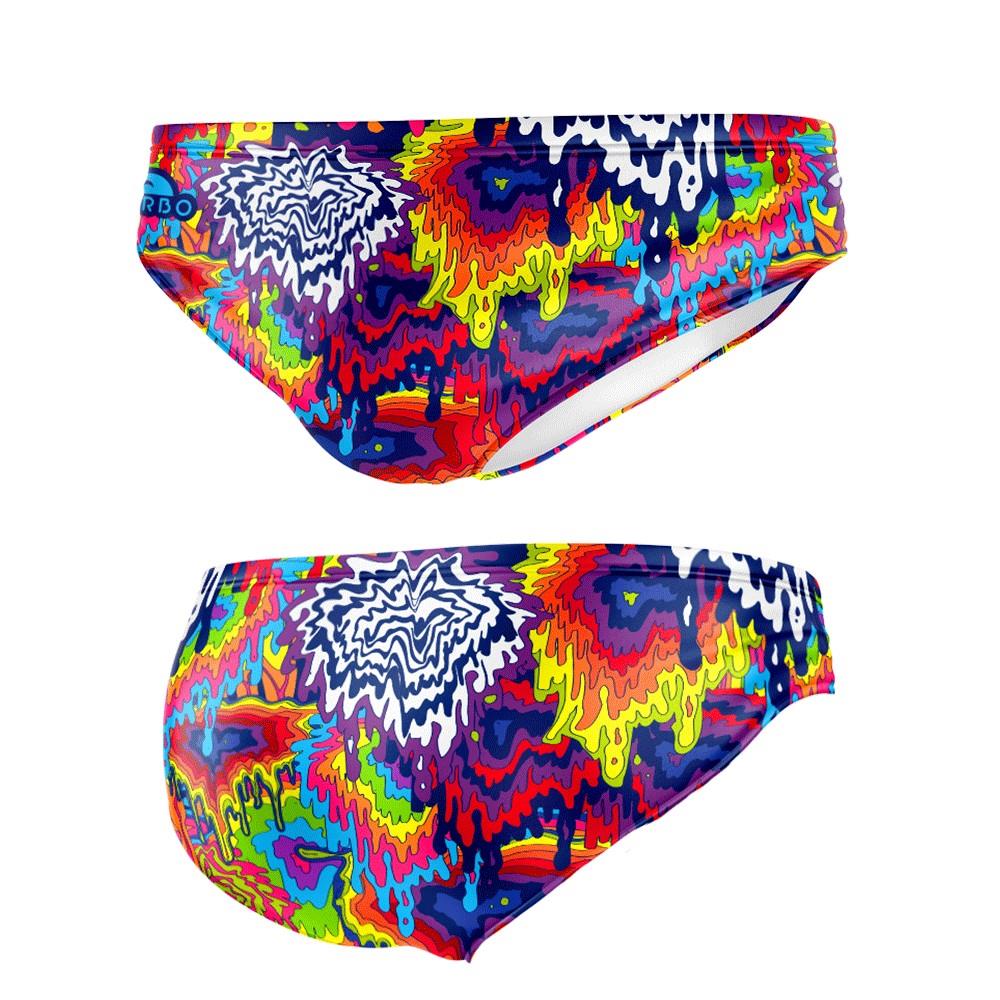 Wasserball-Badeanzug für Jungen Tropical Mirage
