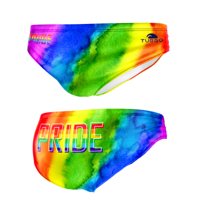 Wasserball-Badeanzug Rainbow Pride