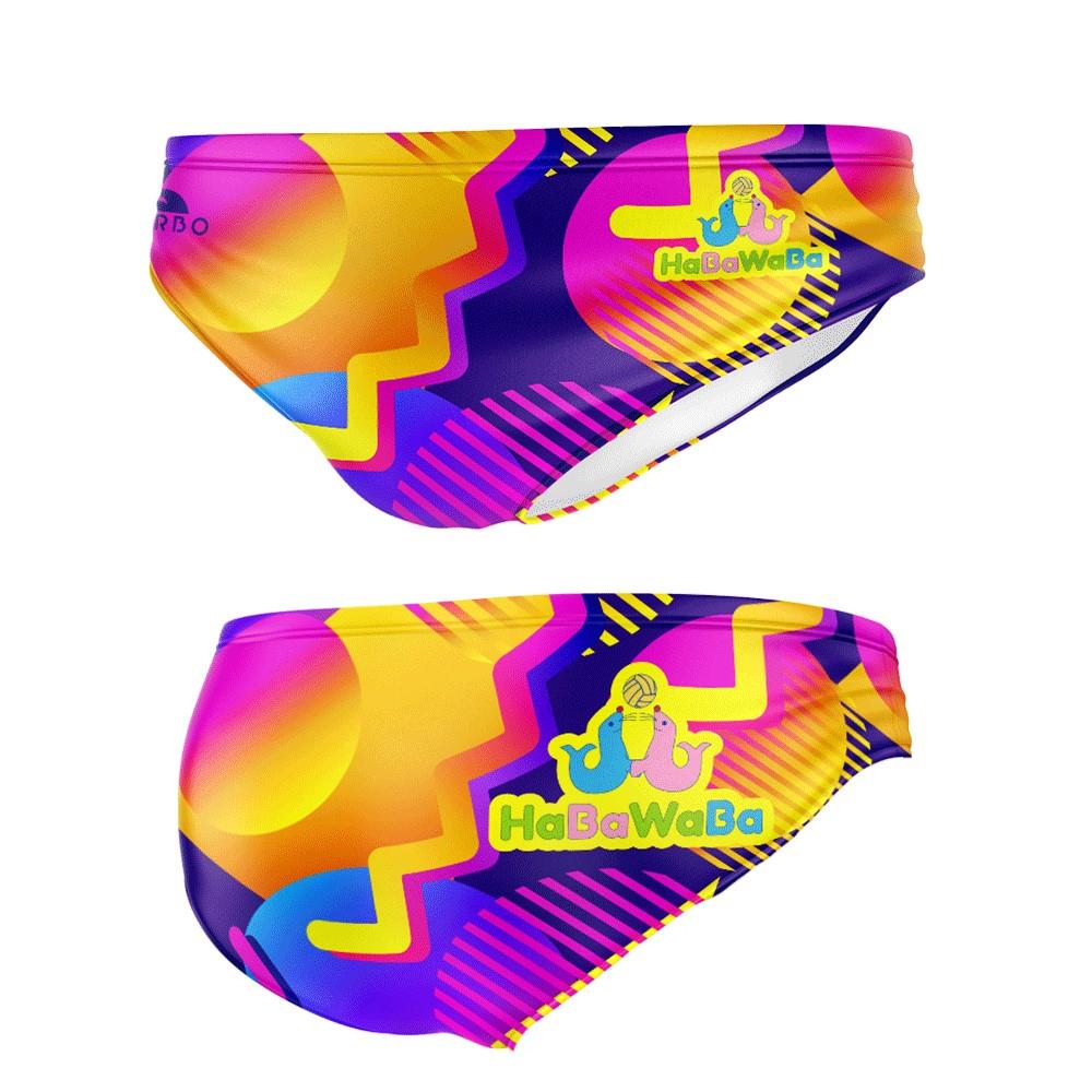 Strój kąpielowy do waterpolo Haba Waba Geometric 2023