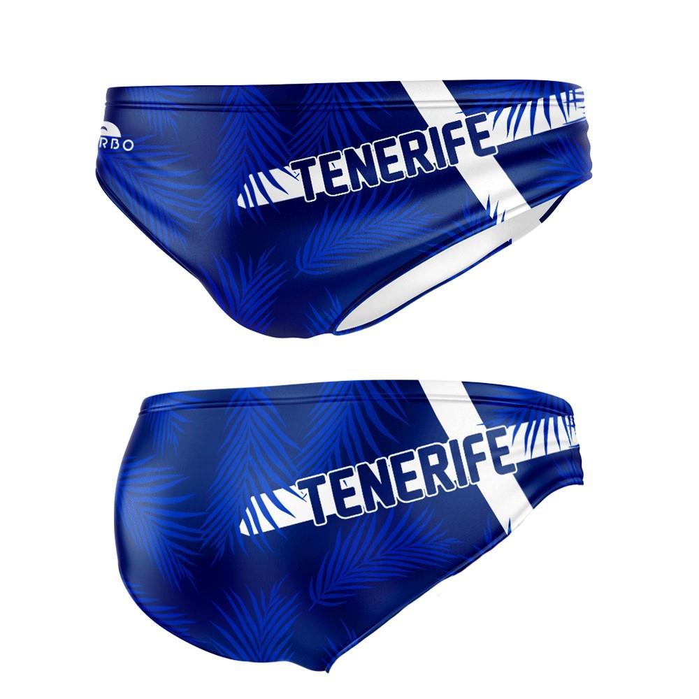Wasserball-Badeanzug Tenerife Flagge 2024