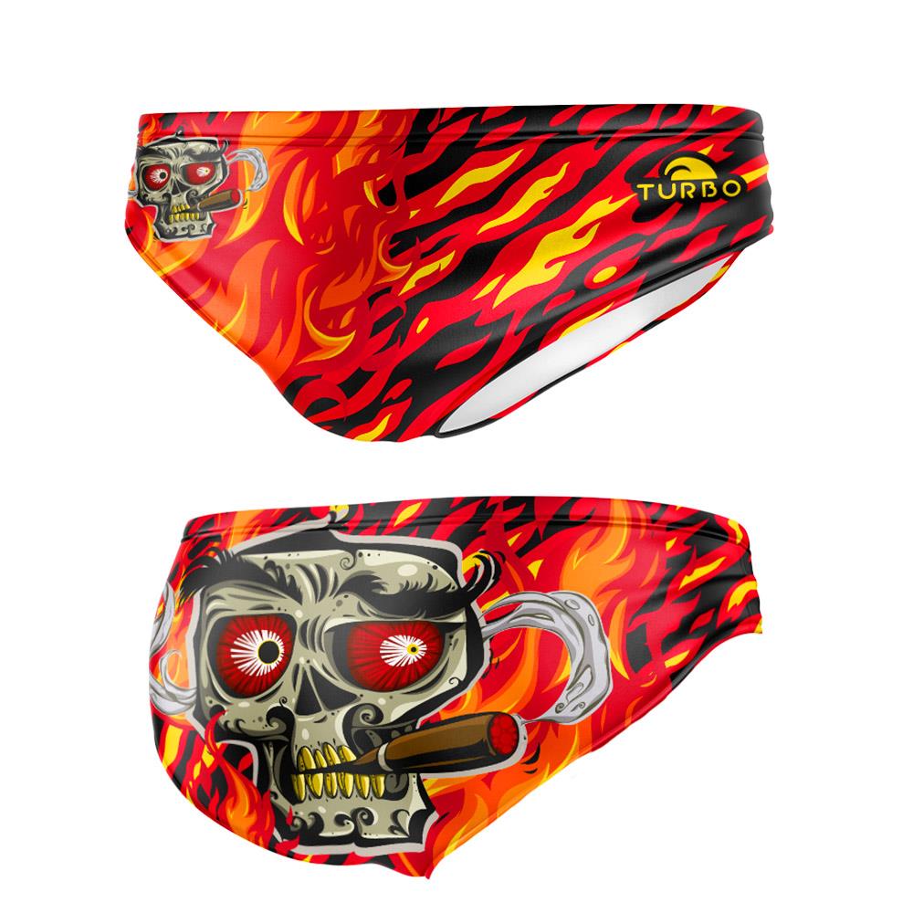 水球泳衣 Skull Fire