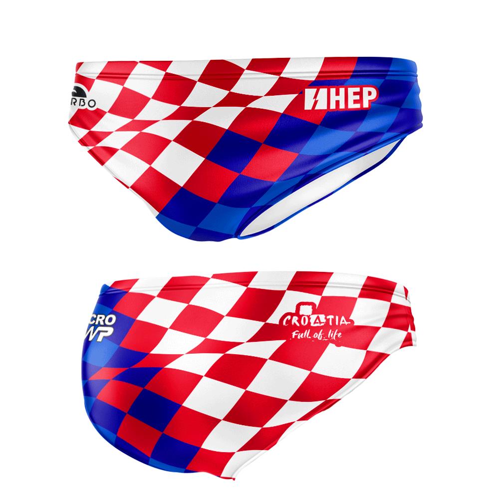 Boys' Swimsuits. SWIMSUIT WATERPOLO BOY  CROATIA OFFICIAL 2023