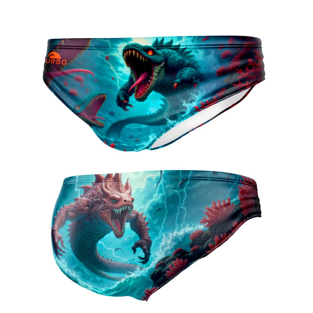 Badpakken Kinderen. Waterpolobadpak Niño Seamonster Gevecht
