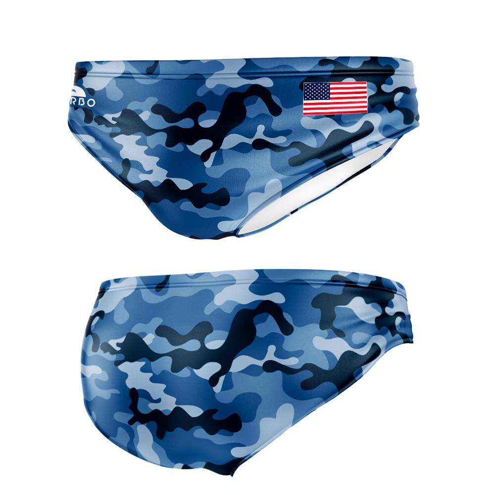 Μαγιό Waterpolo Usa Camo