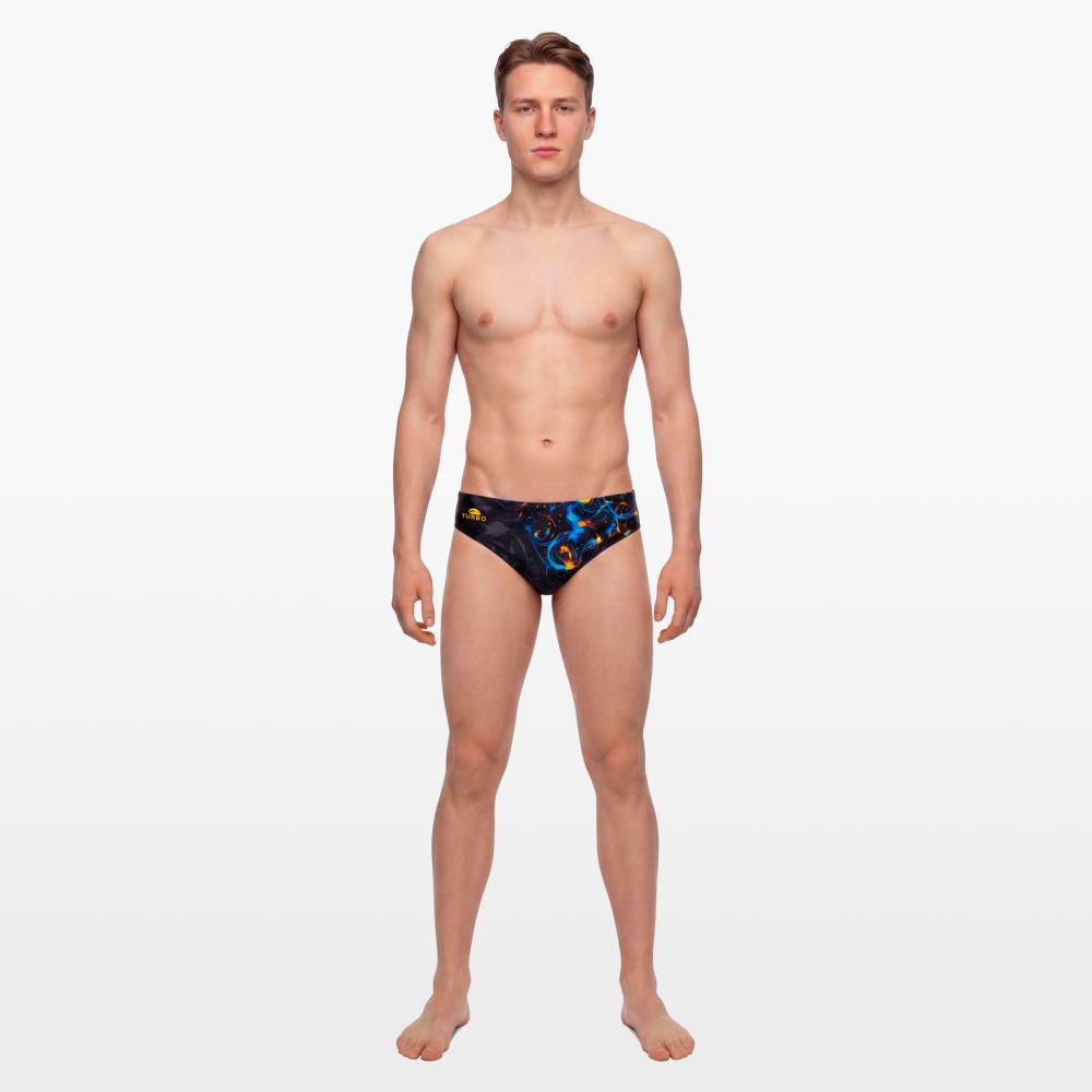 Wasserball-Badeanzug Electric Wave