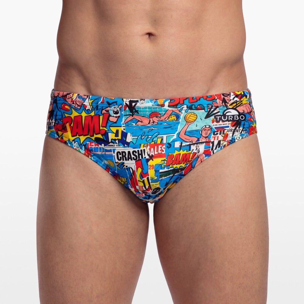 Waterpolobadpak Strip Geprint