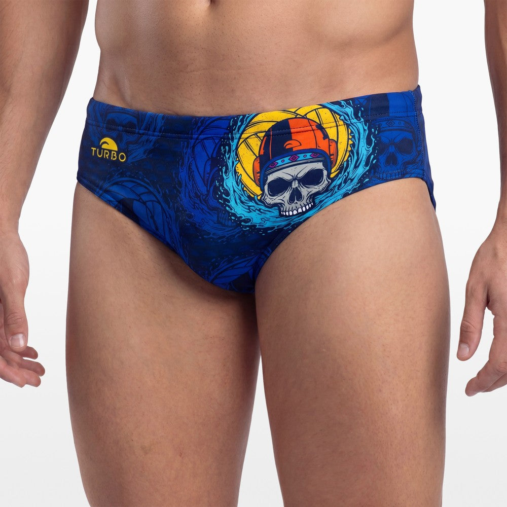 Wasserball-Badeanzug Skull No Limits