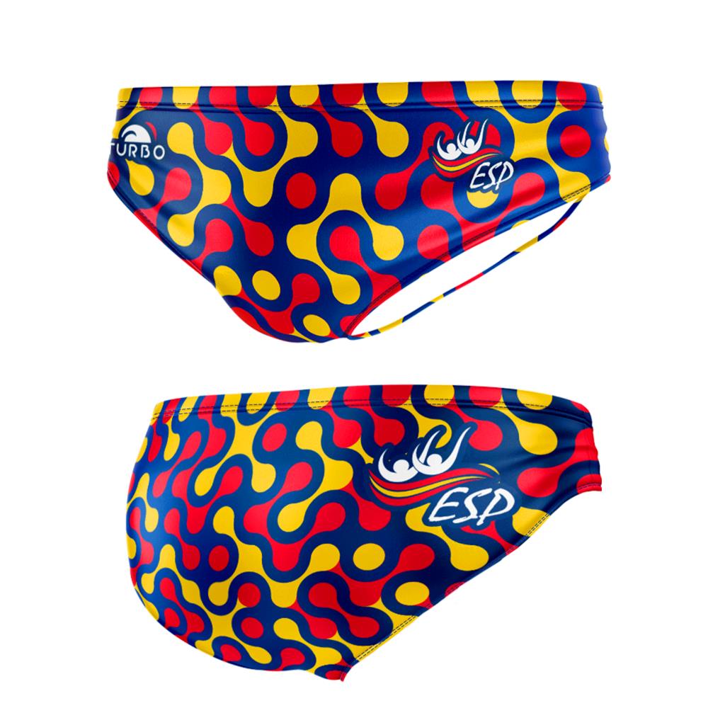Spanje. Bañador Natación España Artistic Dots