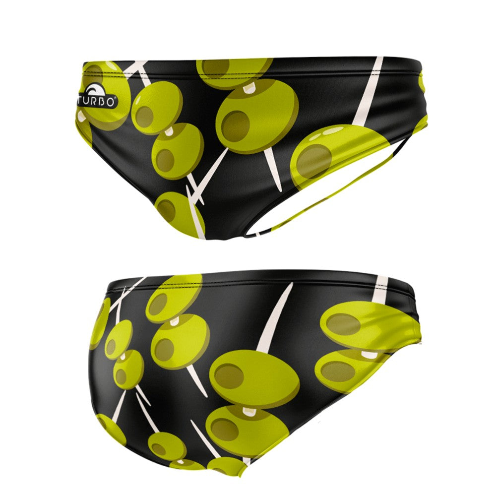 Compra Bañador Waterpolo Aceituna Rellena