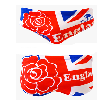 Compra MAILLOT DE BAIN WATERPOLO HOMME BANDERA ENGLEND ROSA