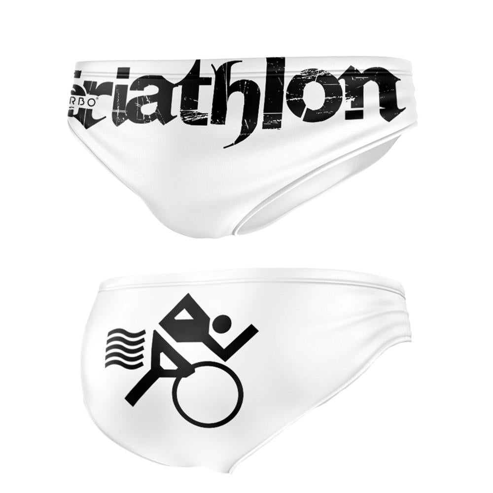 Wasserball-Badeanzug Herren Triathlon Basic