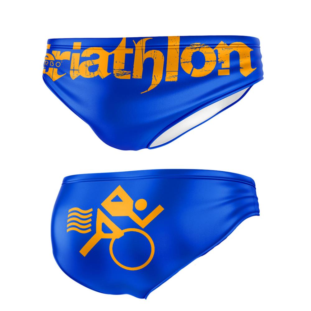 Wasserball-Badeanzug Herren Triathlon Basic