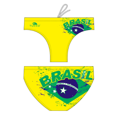 Erkek Yüzme Mayo New Brasil Sarı