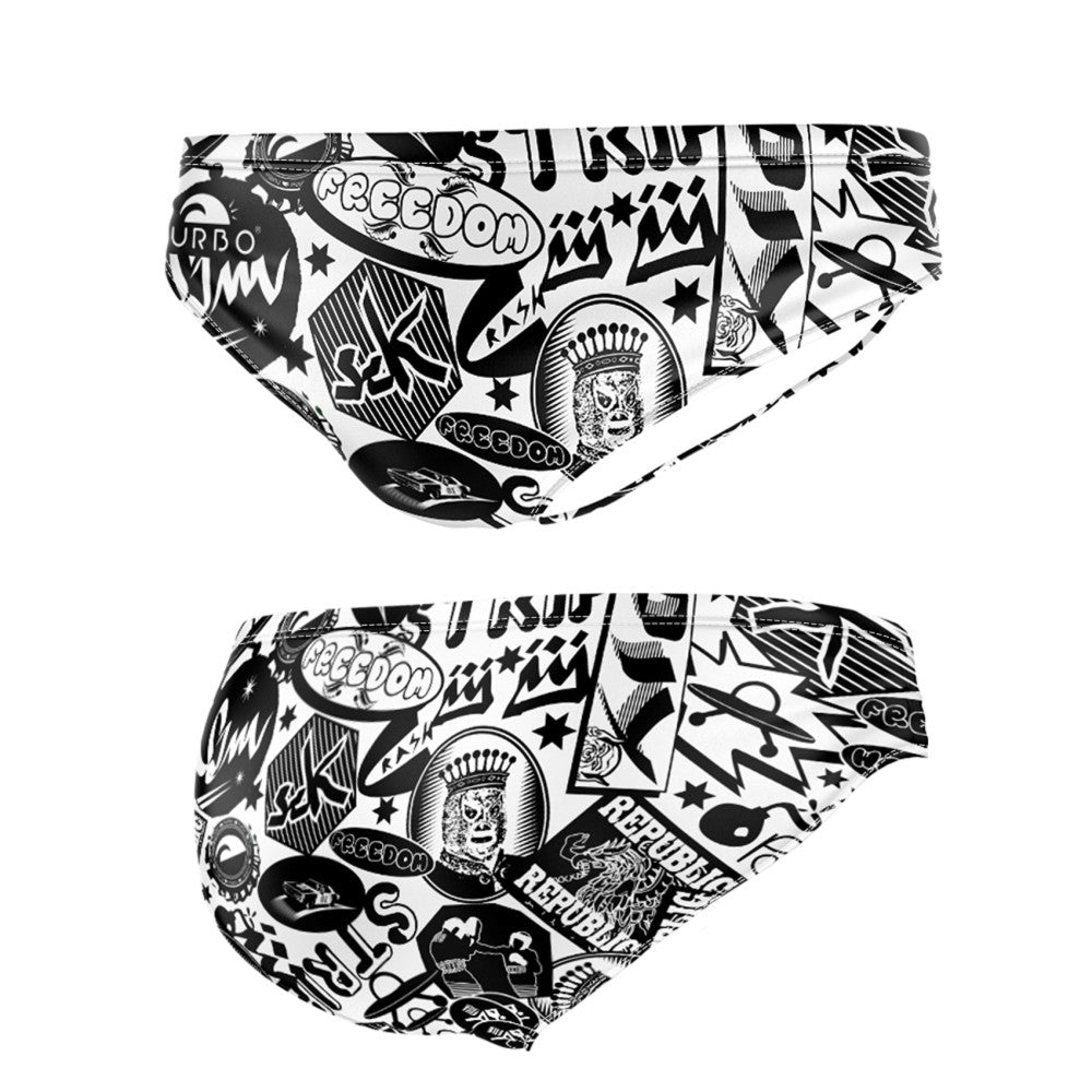 Bañador Natacion Niño Stickers (Pro-Resist)