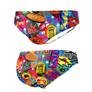 Badeanzug Schwimmen Herren. Aufkleber Farben