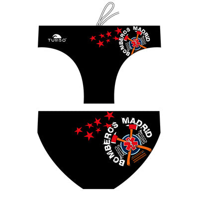 Herren-Schwimmanzug Feuerwehrleute von Madrid