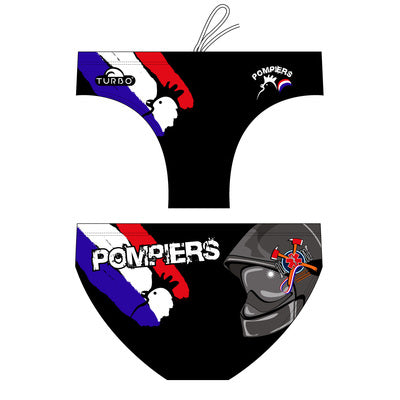 Férfi úszódressz Pompiers France-Hat