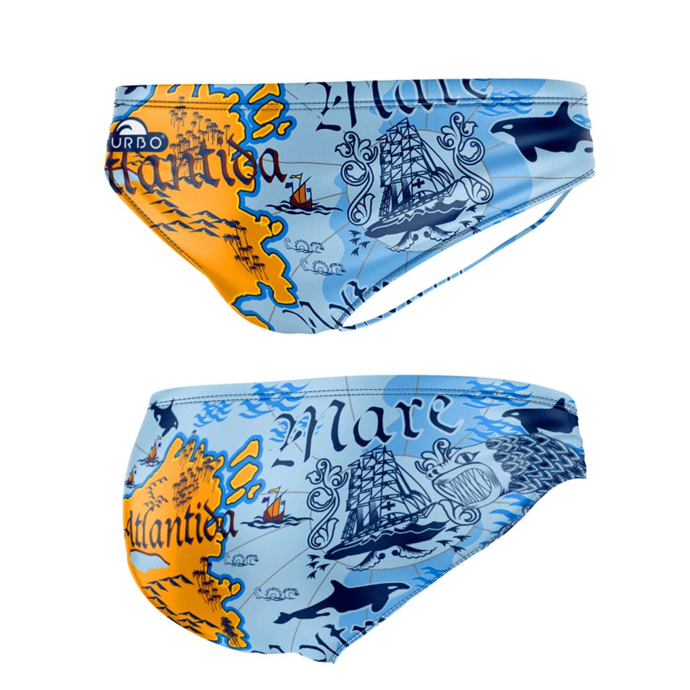 Wasserball-Badeanzug Herren Atlantida