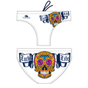 SWIMMING MEN SUITS MONEY SKULL